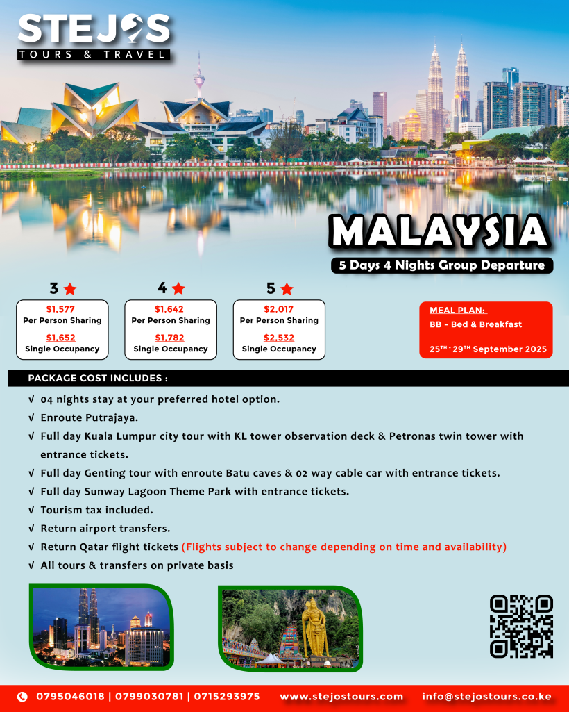 Malaysia tour package price