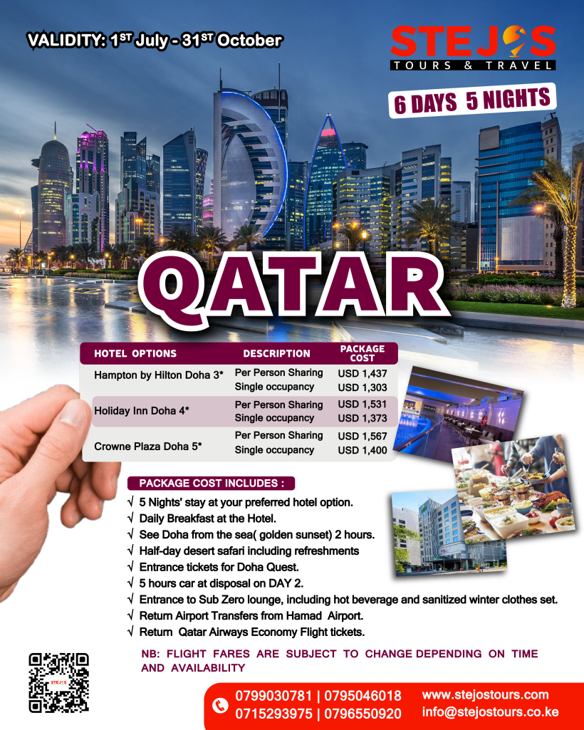 International Tour packages from Qatar