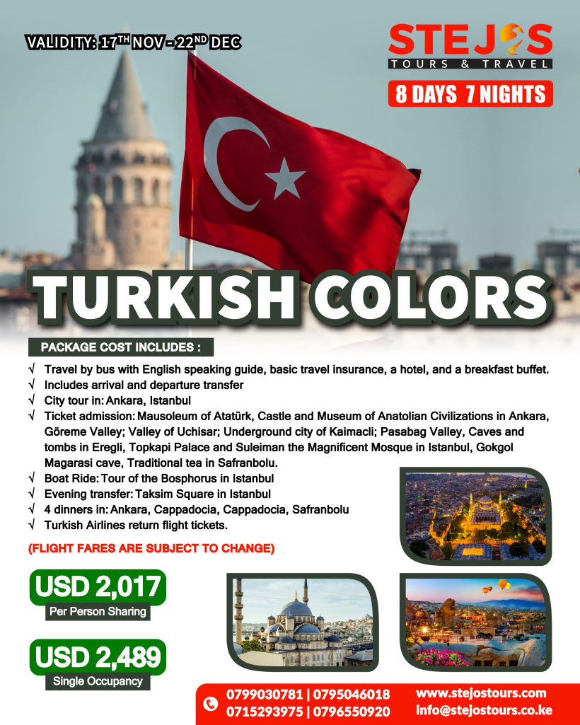 Europe travel packages Turkey